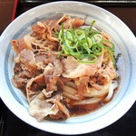 手打ちうどん 清水屋 - 肉ぶっかけ冷