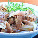 手打ちうどん 清水屋 - 肉ぶっかけ冷