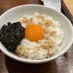 Ramen FeeL - 名古屋コーチン有明海苔佃煮ご飯