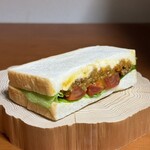 ぎんやcafe - タコスサンド