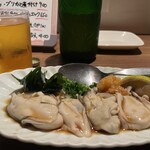 酒場 モンブラン - 生牡蠣！