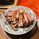ペンシオーネキタムラ - 焼きカニ