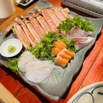 ペンシオーネキタムラ - カニ刺し