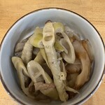 土佐の酒とうまいもの 神楽坂 ぼっちりや - 四方竹（しほうちく）の煮物1200円