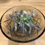 土佐の酒とうまいもの 神楽坂 ぼっちりや - きびなご南蛮950円