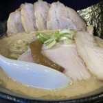 麺家 雅 - 濃厚鶏そばチャーシュー