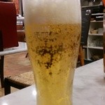 ピッツェリア カンタナポリ - pizzaには炭酸が合うそうです♪