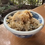 そば処 湧水 - 炊き込みごはん