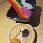 鶏と魚と炭火焼き 燈 - 