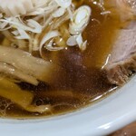 神田らぁめん悠 - らぁめん　平打麺　並盛