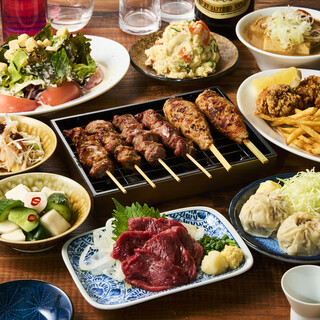 当店の人気メニューを味わい尽くす！魅力的な飲み放題付コース