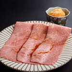 和牛焼肉 肉八 - 特撰炙りロース