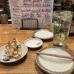 夜ノ焼魚 ちょーちょむすび - 