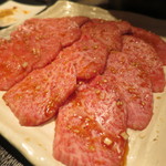 焼肉  炭聖 - 金もも（タレ）