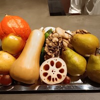 SHIROIYA the RESTAURANT - 使用食材のプレゼンテーション