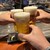 天ぷら佐藤 - ドリンク写真:まずはビールで乾杯♪