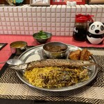 メガネカレー - 秋刀魚ビリヤニ