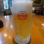空港レストラン ぱいぱいのむら - オリオン生ビール (中)