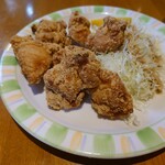 空港レストラン ぱいぱいのむら - 鶏の唐揚げ