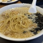 酒麺亭 潤 - ■中華そば＋半チャーハン¥1,040