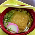 トロッコ嵯峨野駅 スナックコーナー - きつねうどん