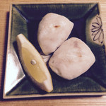 東 - フグ白子焼き