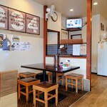 月麺 - 店内