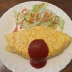 Re:San - 料理写真:バター香る大盛りオムライス1,000円