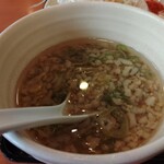 幸楽苑 - つけ汁（背脂入り）