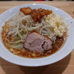 自家製麺 栗ノ木 - 豚そば　ヤサイマシ　ニンニクマシマシ