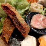 ひょうたん - 牛カツ＆ローストビーフ＆鶏ハム