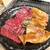 焼肉台所家 - 料理写真:本日の日替わり二種焼肉ランチ