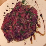 カルテット - 自家製　国産和牛の生ハム　ブレザオーラ（１，３００円）２０１４年１１月