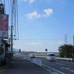 南京ラーメン 黒門 - 表の通り、この目立たない看板が目印