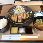 串亭 - サーロインの牛カツ御膳