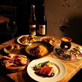 人気の飲み放題付きコース