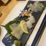 和食居酒屋 海ちゃん - アオリイカお造り