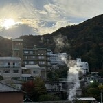 中の坊瑞苑 - 客室からの展望