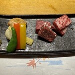 中の坊瑞苑 - 神戸牛の陶板焼き