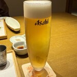 中の坊瑞苑 - 生ビール