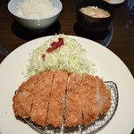 肉の万世 - 料理写真:とんかつ1320円