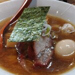 支那そば なかじま - 特製そばアップ