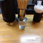 支那そば なかじま - 卓上