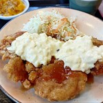 街かど屋 - 料理写真:チキン南蛮定食1000円（2025年11月）
