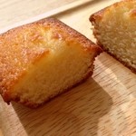 ラ・ファリーヌ - フィナンシェ断面