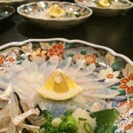 庵河豚 - ここの紅葉おろしはハバネロを使用しています。