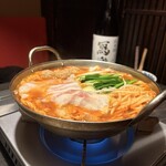 完全個室居酒屋 Akuan 海濱幕張店 - チゲ鍋