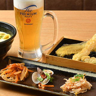 バラエティ豊かな居酒屋メニューをご用意◆ちょい飲みセットも