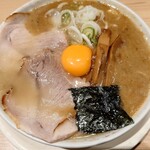 東京煮干し らーめん玉 - 濃厚とろりそば&卵黄