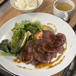焼肉KAJIYA - 梶屋牛ローストビーフセット